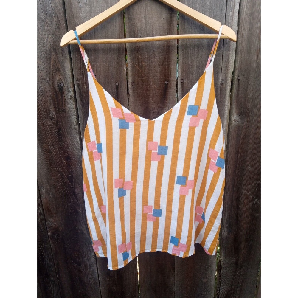 Entro Patterned Tank Top Women's Large